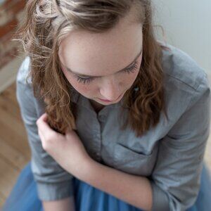 7th Avenue Design Studio New York & Company: Grey Medium Button Down